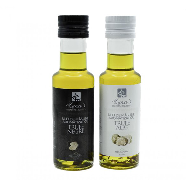 Ölset mit schwarzen und weißen Trüffeln, 2 x 100 ml