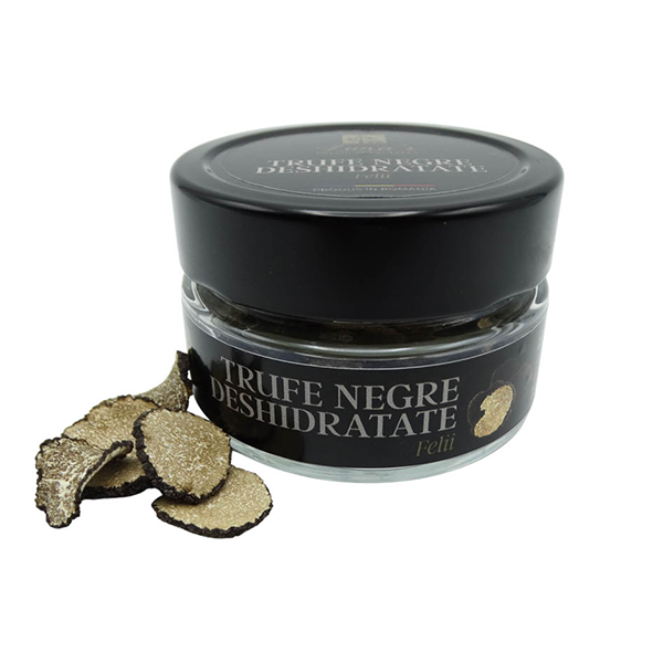 Dehydrierte schwarze Trüffel – Scheiben, 15 gr